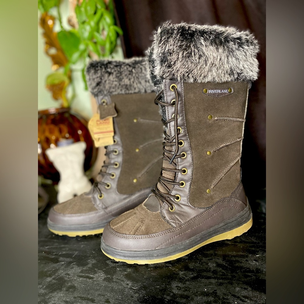 Riverland Boots|size 7|Waterproof|Leather upper|Superior insulated 3M brand|